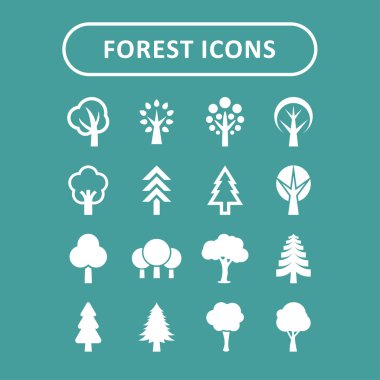 Ağaç kutsal kişilerin resmi. Doğa sembolleri.