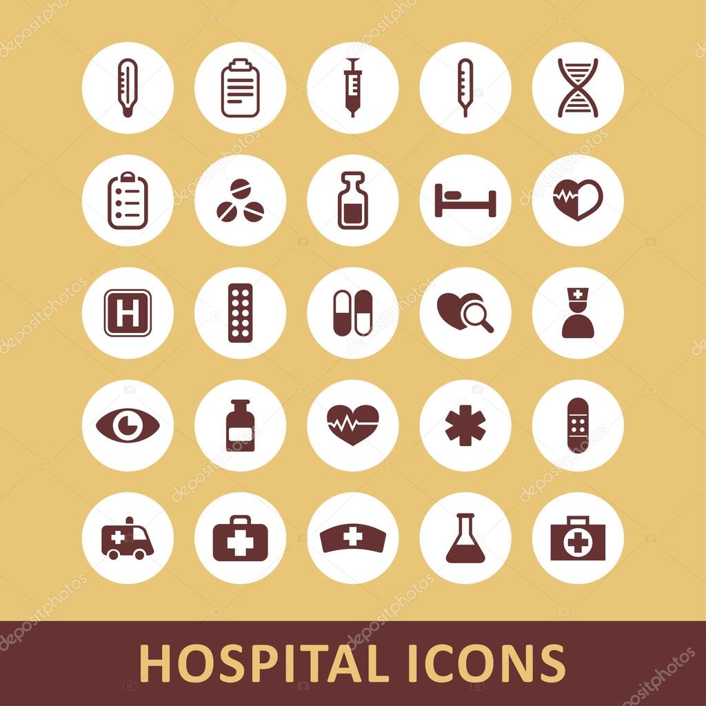 Health and medicine icons