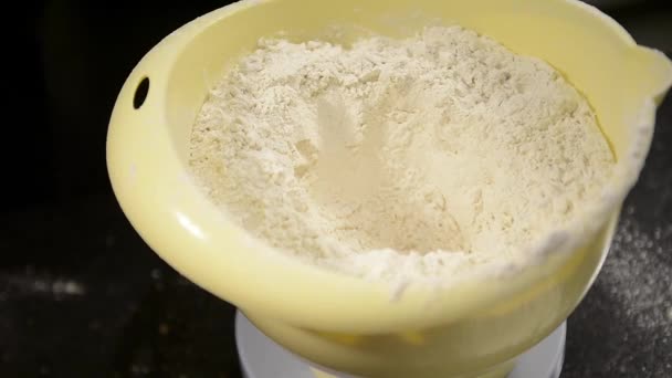 Salt and water dough — Stock Video