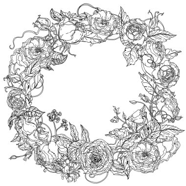 Natürmort kitap antistress tarzı boyama