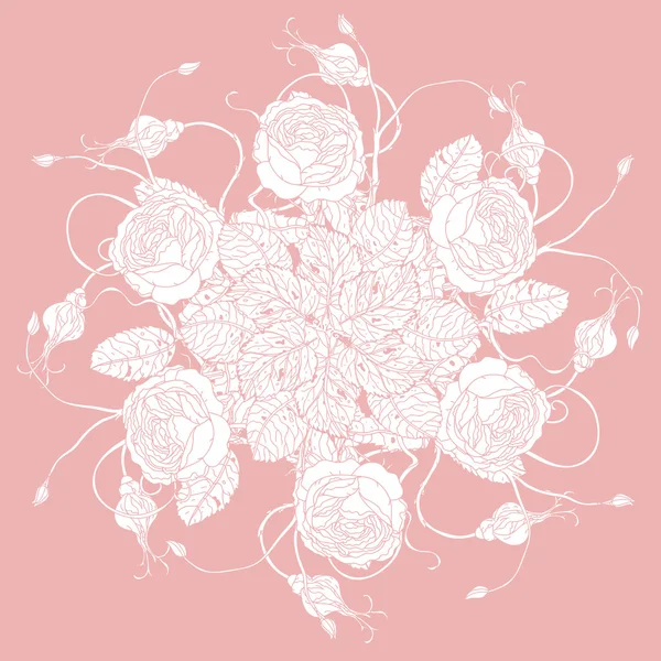 Vecteur Pastel Floral — Image vectorielle