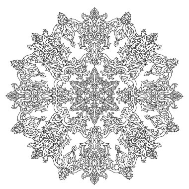 Daire Noel topları süsleme.