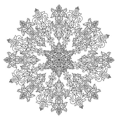 Daire Noel topları süsleme.