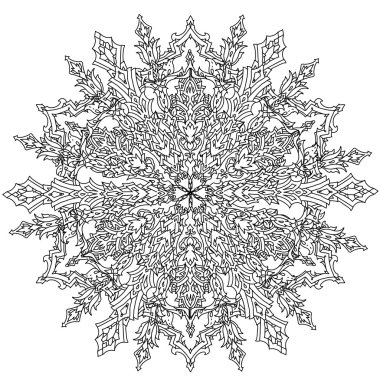 Boyama kitabı için desen.