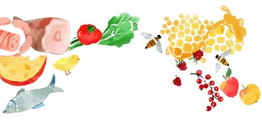 çiftlik üretim ürün kümesi 