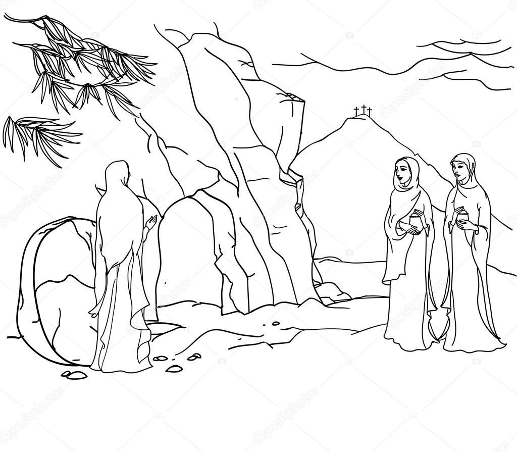 scene of Mary Magdalene