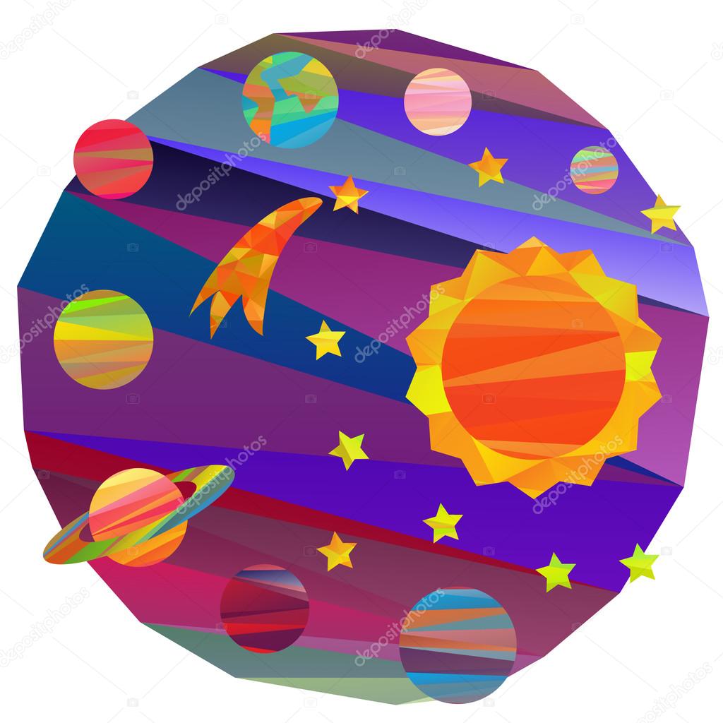 vector images of planets