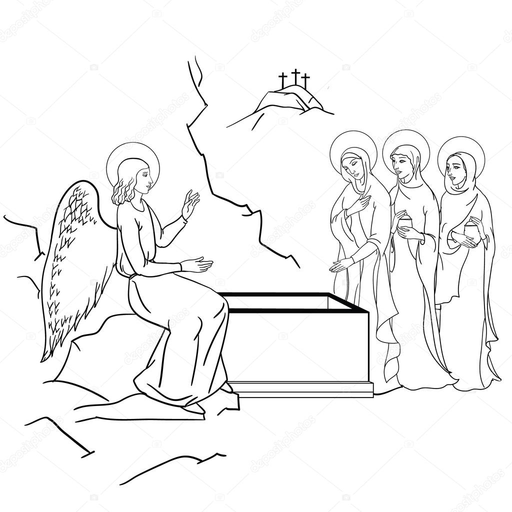 scene of Mary Magdalene