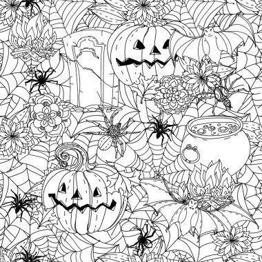 Boyama kitabı için desen.