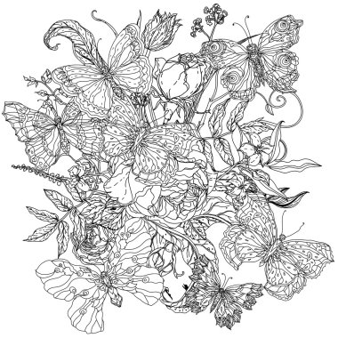 Çiçeklerle dolu hayat