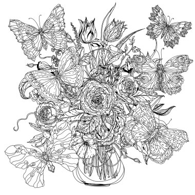 Çiçeklerle dolu hayat