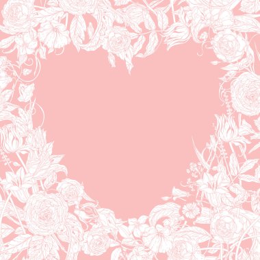 Sevgililer günü ve düğün kartı