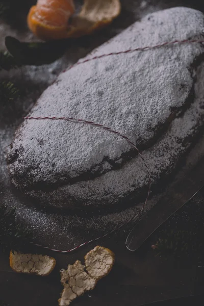 Bolo de Natal tradicional alemão — Fotografia de Stock