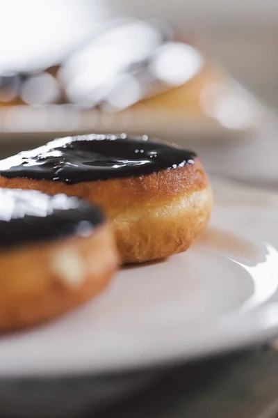 Donuts de crema de Boston —  Fotos de Stock