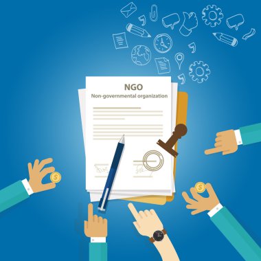Sivil toplum örgütü olmayan hükümet organizasyon türleri iş corporation organizasyon varlık