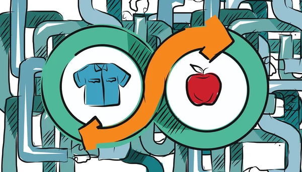 Bartering Stock Vectors, Royalty Free Bartering