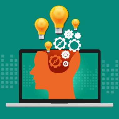 AI yapay zeka bilgisayar teknolojisi insan benzeri robot beyin oluşturmak için