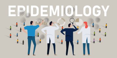 Epidemiyoloji bilimadamı covid-19 Corona salgınıyla ilgili verileri analiz ediyor.