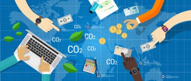 karbon emisyon co2 ticaret iş pazarlık