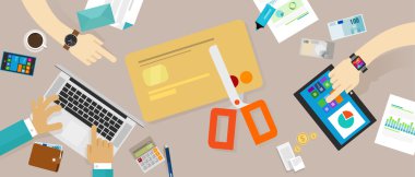 kredi kartı borç borç kişisel Aile Finans kesmek