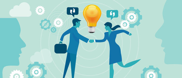 corporate company innovation collaboration people