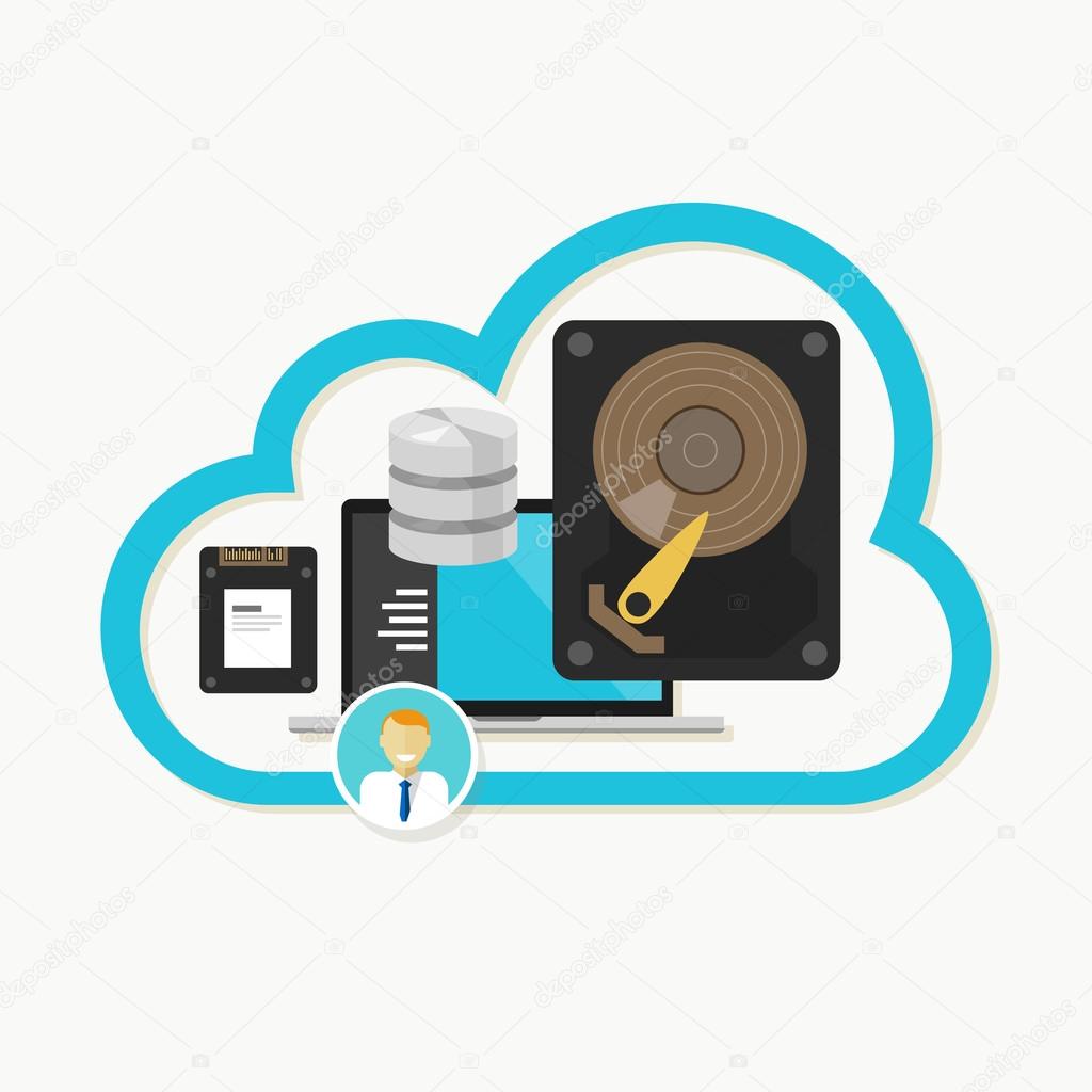 web cloud storage database online file sharing data center