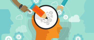 yaratıcı düşünme tasarım zihin beyin sol sağ yaratıcılık baş fikir doodling işlemek