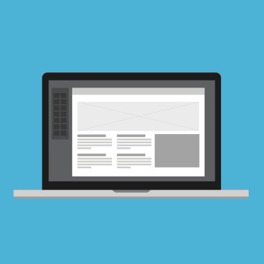 Tel kafes UI IX tasarım yazılım dizüstü web geliştirme süreci