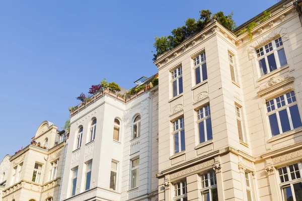 Luxusgebäude und Wohnungen Stockfoto