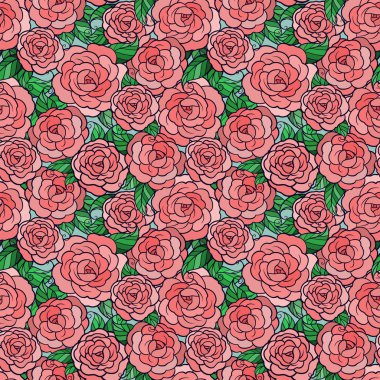 Gül sorunsuz pattern022