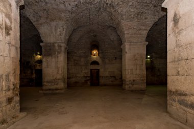 Yeraltı Diocletian Sarayı, Split.