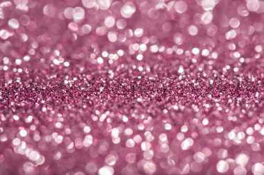 Pembe ufuk glitter arka plan.