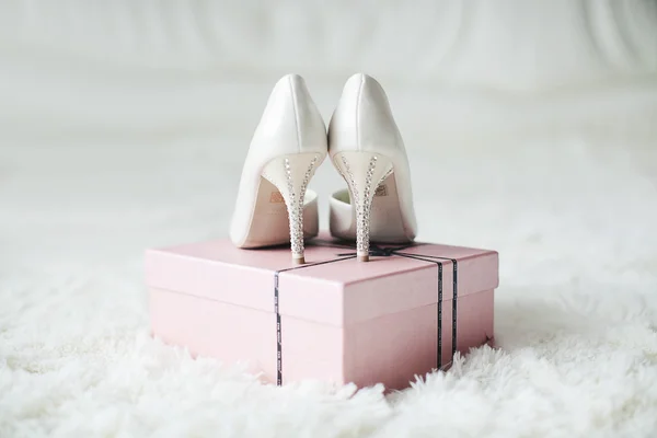 Sapatos de casamento — Fotografia de Stock