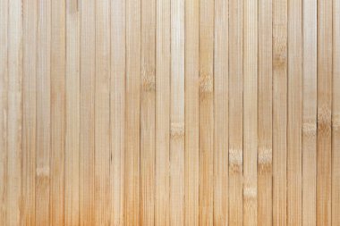 Bambu dokusu. Ahşap arka plan. Japon tarzı. Dar tahta levhalar..