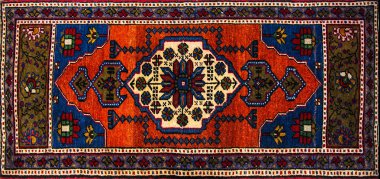 El dokuması, antika halı desen