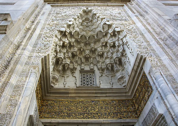 Decoración histórica mezquita del siglo XIV, época otomana ) — Foto de Stock