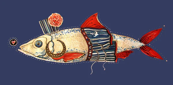 吉普赛人沙丁鱼为里斯本夏节的 — 图库照片