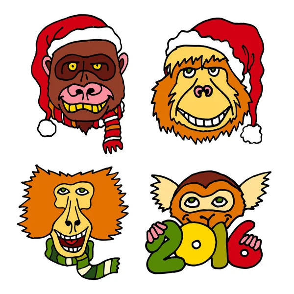 Merry Christmas ve yeni yıl simgeler