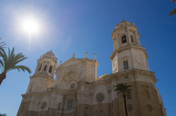 Spanya Daki Cadiz Katedrali Stok Fotoğraf