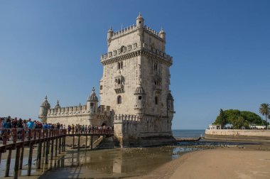 Tower the belem in Lisbon, Portugal