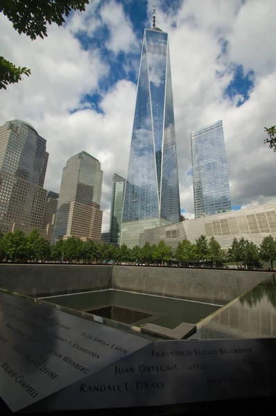 Jeden Svět Stopové Centrum Památník New Yorku — Stock fotografie