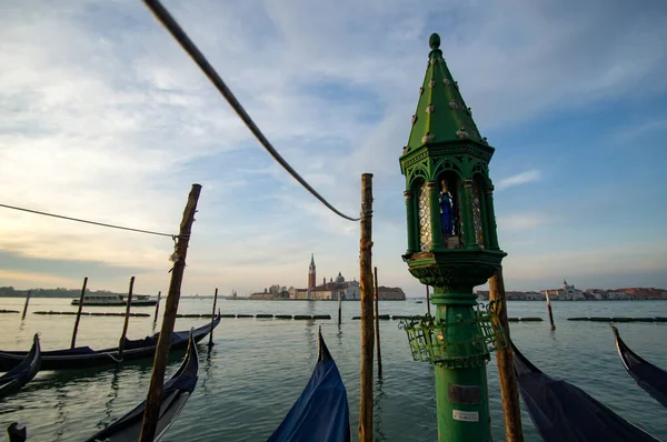 Santuario Luz Navegación Laguna Venecia Italia — Foto de Stock