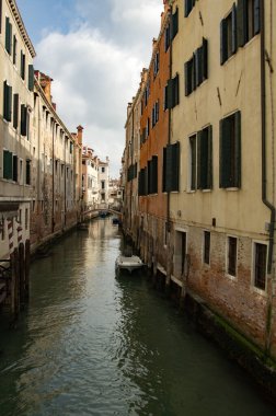 İtalya, Venedik 'te bir kanal