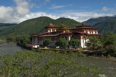 Punakha Dzong clipart