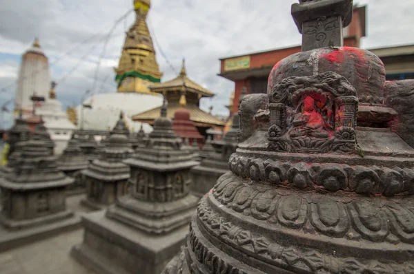 Swayambhunath 仏舎利塔 — ストック写真