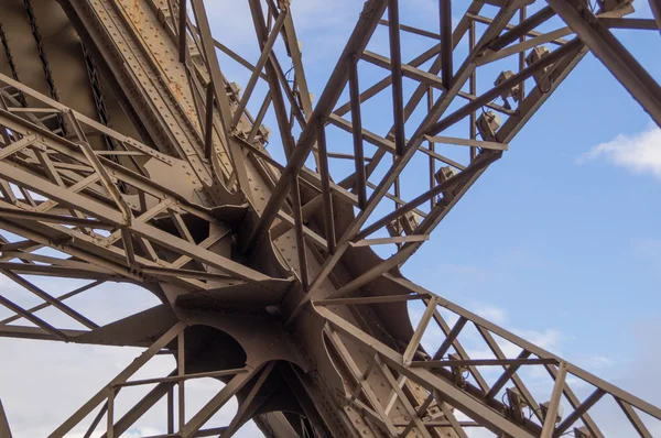 Detail of the Eiffel tower — Stock Photo, Image