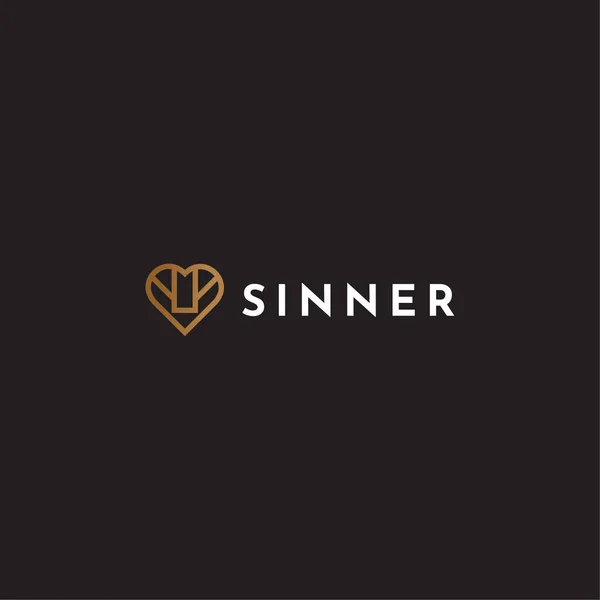 Ajansınızı büyütmek için farklı nesnelerle logo Aşk Simgesi 