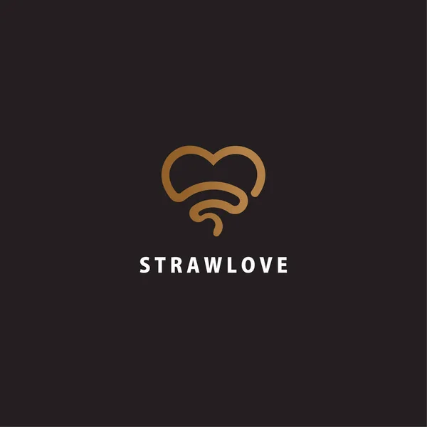 Ajansınızı büyütmek için farklı nesnelerle logo Aşk Simgesi 