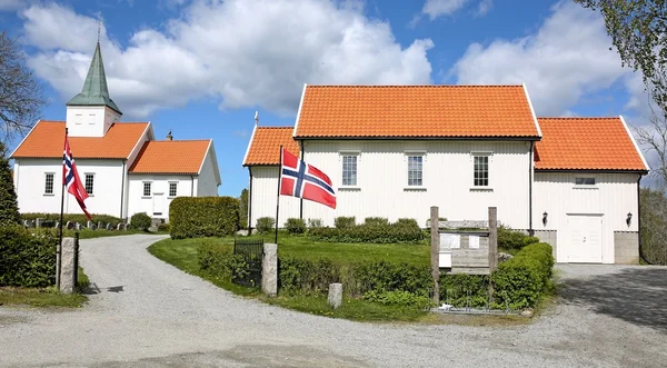 Igreja em norway — Fotografia de Stock