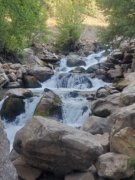 Fluindo Rio Água Branca — Fotografia de Stock